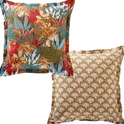 Becquet Linge de lit couleurs d'automne - CRÉATION< Housse De Couette|Linge De Lit Fantaisie, Linge De Lit Brodé