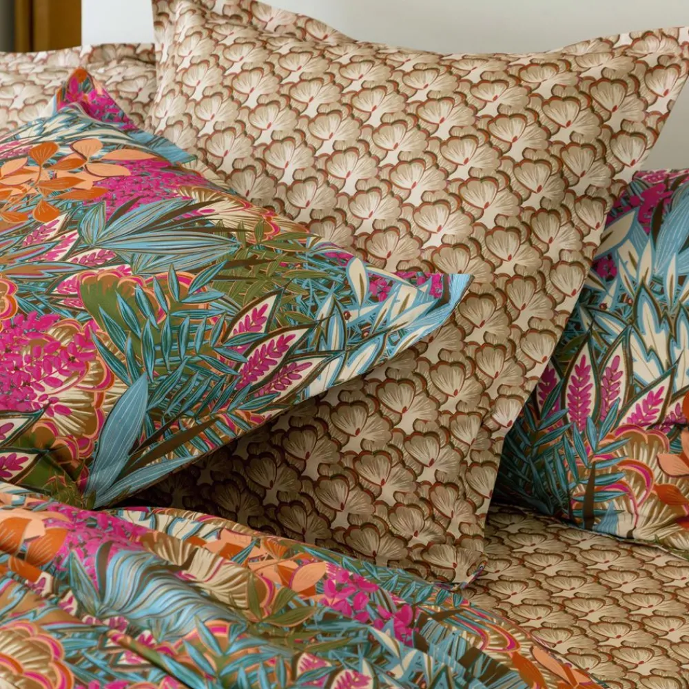 Becquet Linge de lit couleurs d'automne - CRÉATION< Housse De Couette|Linge De Lit Fantaisie, Linge De Lit Brodé