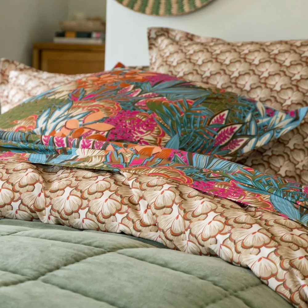 Becquet Linge de lit couleurs d'automne - CRÉATION< Housse De Couette|Linge De Lit Fantaisie, Linge De Lit Brodé