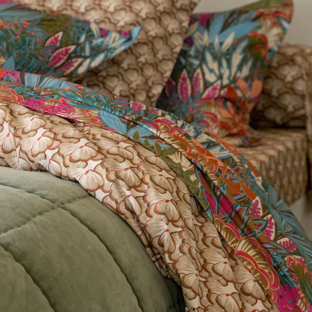 Becquet Linge de lit couleurs d'automne - CRÉATION< Housse De Couette|Linge De Lit Fantaisie, Linge De Lit Brodé