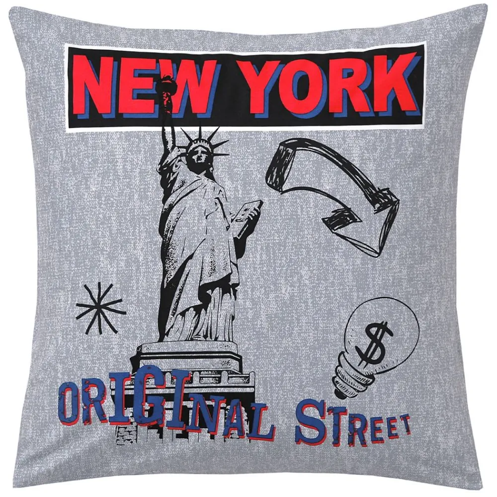 Becquet Linge de lit décor New-York - CRÉATION<Enfant Linge De Lit Ado, Housse De Couette|Les Matières