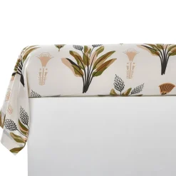 Becquet Linge de lit décor végétal tropical - CRÉATION< Housse De Couette|Linge De Lit Fantaisie, Linge De Lit Brodé