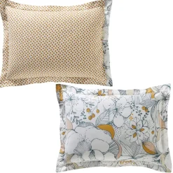Becquet Linge de lit dessins de fleurs - CRÉATION< Les Matières|Housse De Couette