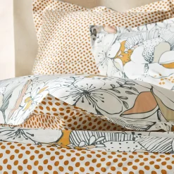 Becquet Linge de lit dessins de fleurs - CRÉATION< Les Matières|Housse De Couette