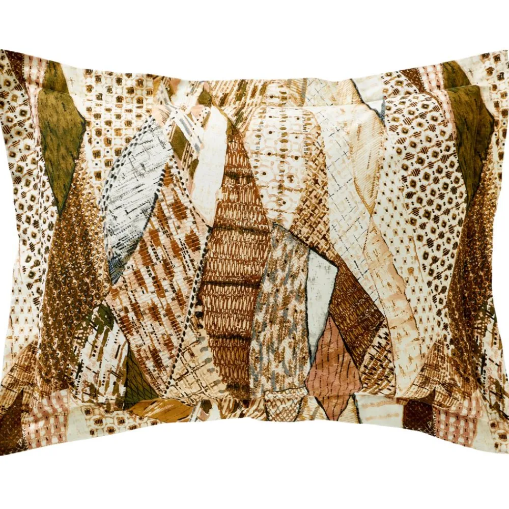 Becquet Linge de lit effet pachwork motifs ethniques - CRÉATION< Housse De Couette|Linge De Lit Fantaisie, Linge De Lit Brodé