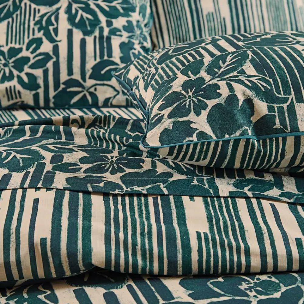 Becquet Linge de lit en coton flammé - CRÉATION< Housse De Couette|Linge De Lit Fantaisie, Linge De Lit Brodé