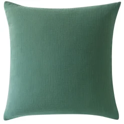 Becquet Linge de lit en double gaze de coton unie - Taie personnalisable< Les Matières