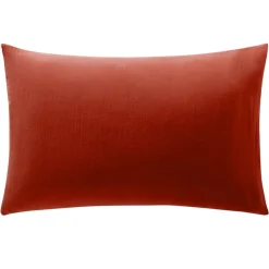 Becquet Linge de lit en double gaze de coton unie - Taie personnalisable< Housse De Couette|Linge De Lit Uni