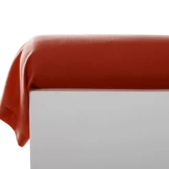 Becquet Linge de lit en double gaze de coton unie - Taie personnalisable< Housse De Couette|Linge De Lit Uni