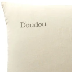 Becquet Linge de lit en double gaze de coton unie - Taie personnalisable< Housse De Couette|Linge De Lit Uni