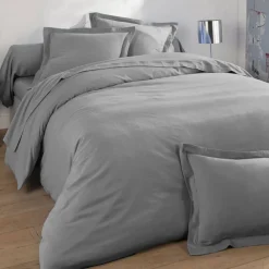 Becquet Linge de lit en flanelle unie Lauréat< Les Matières|Linge De Lit Uni