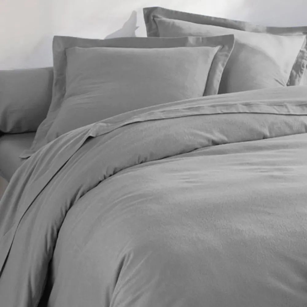 Becquet Linge de lit en flanelle unie Lauréat< Housse De Couette