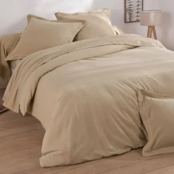 Becquet Linge de lit en flanelle unie Lauréat< Housse De Couette