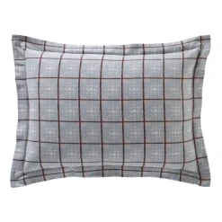 Becquet Linge de lit en flanelle motif fleurs d'edelweiss - CRÉATION< Les Matières|Housse De Couette