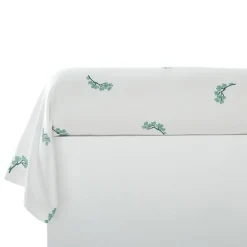 Becquet Linge de lit en gaze de coton à fleurs - CRÉATION< Housse De Couette|Linge De Lit Fantaisie, Linge De Lit Brodé