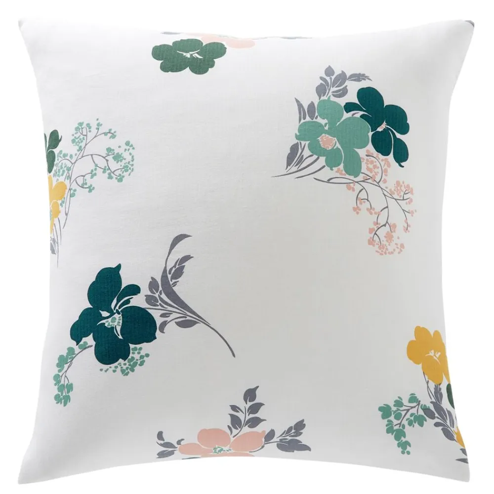 Becquet Linge de lit en gaze de coton à fleurs - CRÉATION< Housse De Couette|Linge De Lit Fantaisie, Linge De Lit Brodé