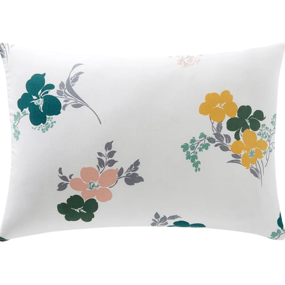 Becquet Linge de lit en gaze de coton à fleurs - CRÉATION< Housse De Couette|Linge De Lit Fantaisie, Linge De Lit Brodé