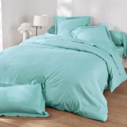 Becquet Linge de lit en lin lavé uni Lauréat< Les Matières|Linge De Lit Uni