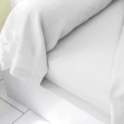 Becquet Linge de lit en lin lavé uni Lauréat< Les Matières|Linge De Lit Uni