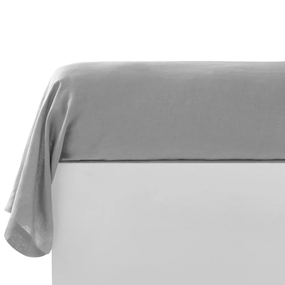Becquet Linge de lit en lin lavé uni Lauréat< Les Matières|Linge De Lit Uni