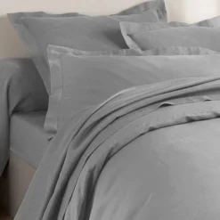 Becquet Linge de lit en lin lavé uni Lauréat< Housse De Couette