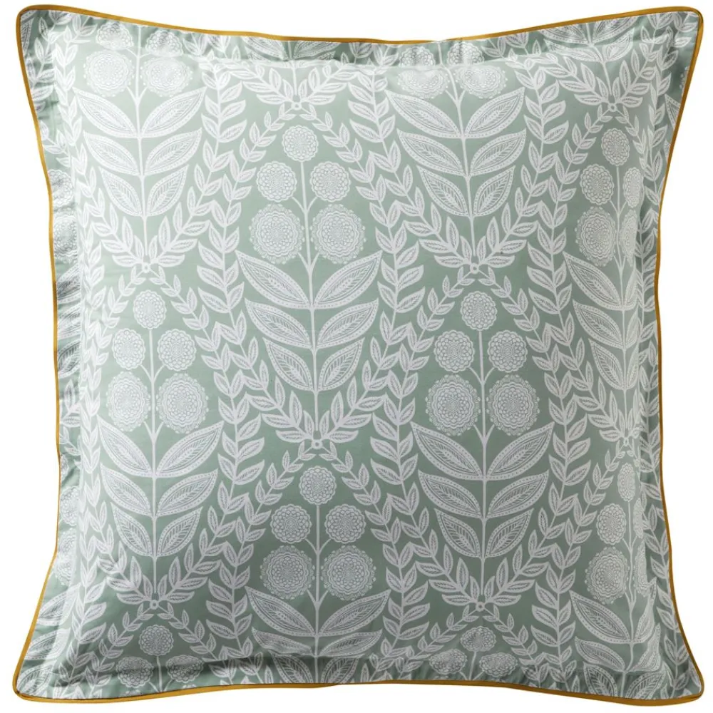 Becquet Linge de lit en percale fleurs ornementales - CRÉATION< Housse De Couette|Linge De Lit Fantaisie, Linge De Lit Brodé