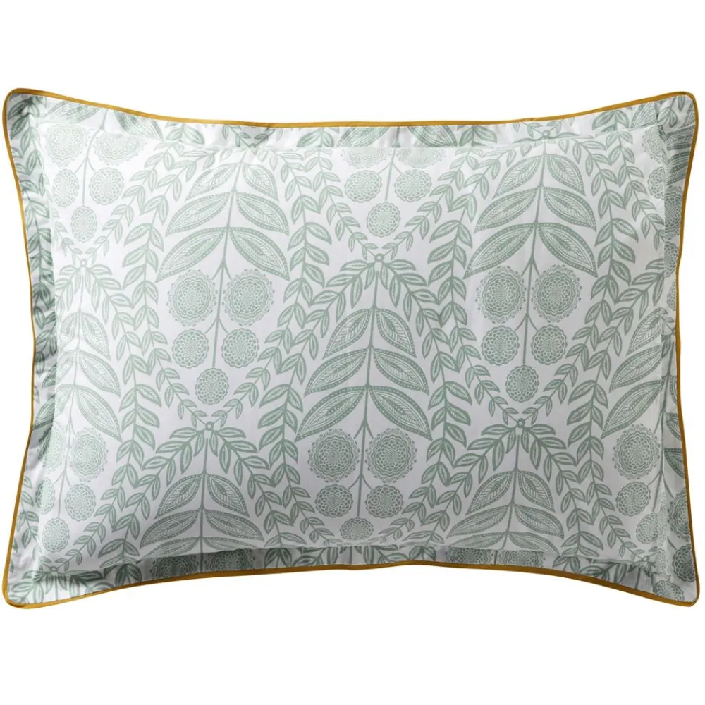 Becquet Linge de lit en percale fleurs ornementales - CRÉATION< Housse De Couette|Linge De Lit Fantaisie, Linge De Lit Brodé