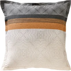 Becquet Linge de lit en satin de coton rayures de motifs< Les Matières|Housse De Couette