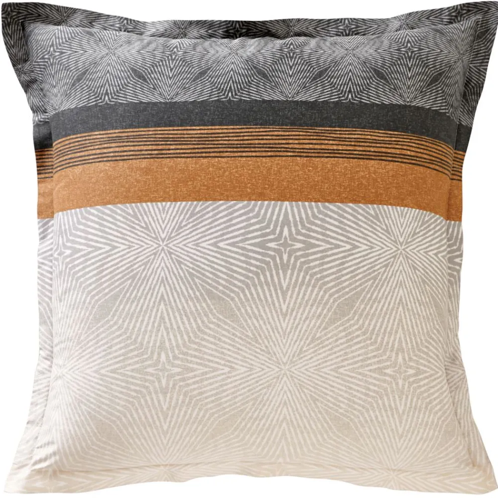 Becquet Linge de lit en satin de coton rayures de motifs< Les Matières|Housse De Couette
