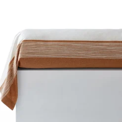 Becquet Linge de lit en satin de coton rayures de motifs< Les Matières|Housse De Couette