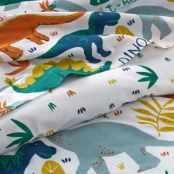 Becquet Linge de lit enfant dinosaures - CRÉATION.<Enfant Univers Des Garçons|Les Matières