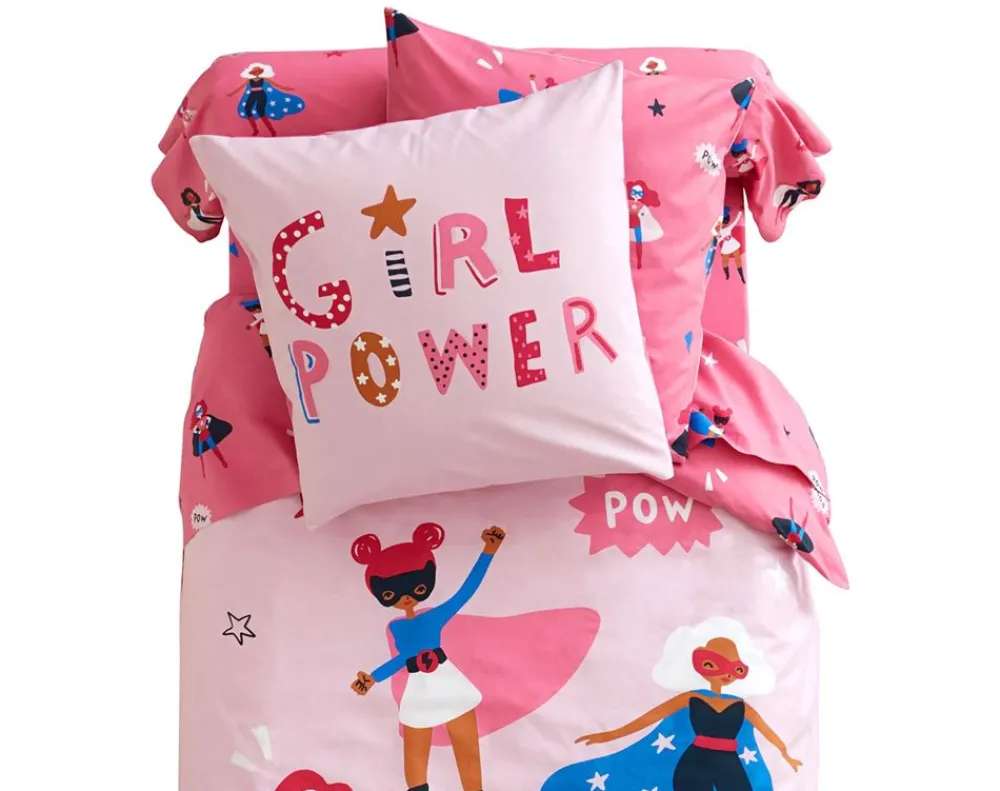 Becquet Linge de lit enfant Girl power - CRÉATION<Enfant Univers Des Filles|Les Héros De Nos Enfants