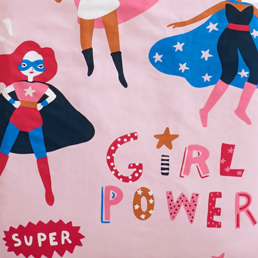 Becquet Linge de lit enfant Girl power - CRÉATION<Enfant Univers Des Filles|Les Héros De Nos Enfants