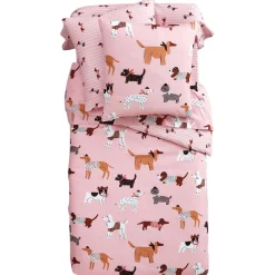 Becquet Linge de lit enfant motif chiens - CRÉATION<Enfant Univers Des Filles|Linge De Lit Enfant