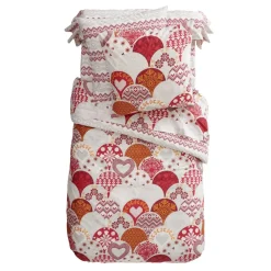 Becquet Linge de lit enfant motif écailles - CRÉATION<Enfant Univers Des Filles|Linge De Lit Enfant