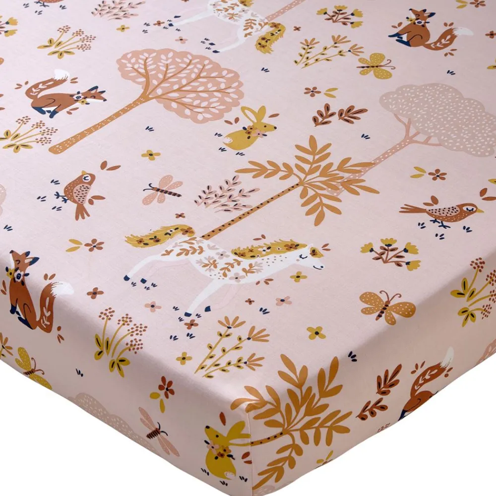 Becquet Linge de lit enfant motif cheval - CRÉATION<Enfant Univers Des Filles|Linge De Lit Enfant