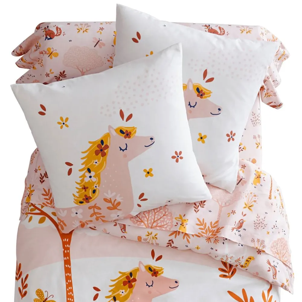 Becquet Linge de lit enfant motif cheval - CRÉATION<Enfant Univers Des Filles|Linge De Lit Enfant