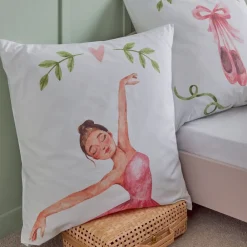 Becquet Linge de lit enfant motif danseuse< Les Matières|Linge De Lit Enfant