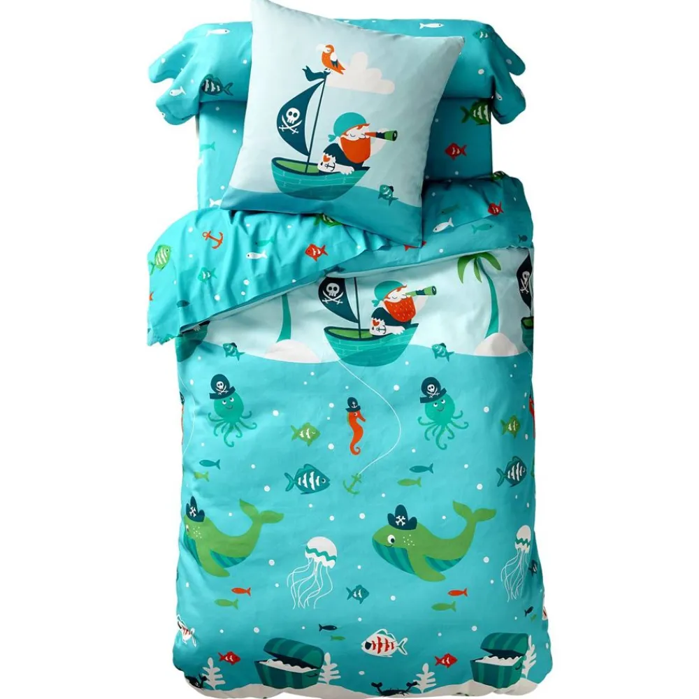 Becquet Linge de lit enfant pirates - CRÉATION<Enfant Univers Des Garçons|Linge De Lit Enfant