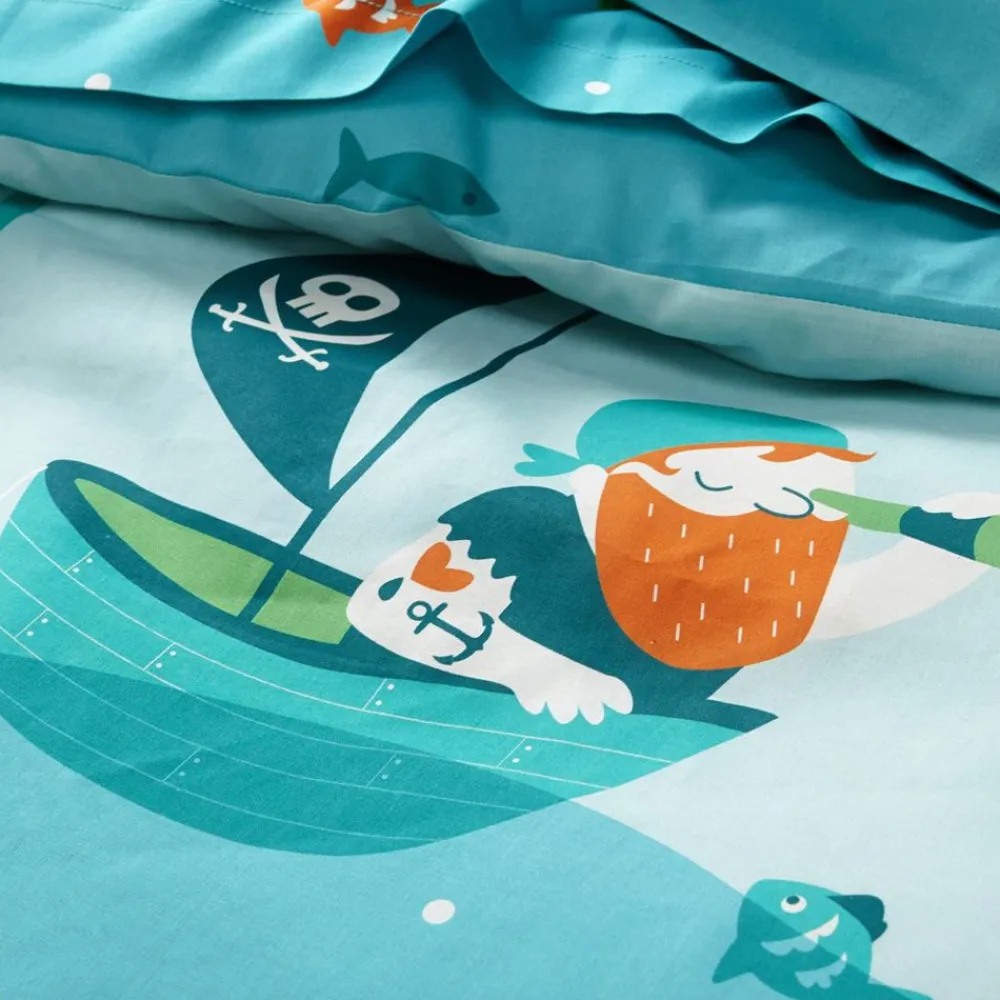 Becquet Linge de lit enfant pirates - CRÉATION<Enfant Univers Des Garçons|Linge De Lit Enfant