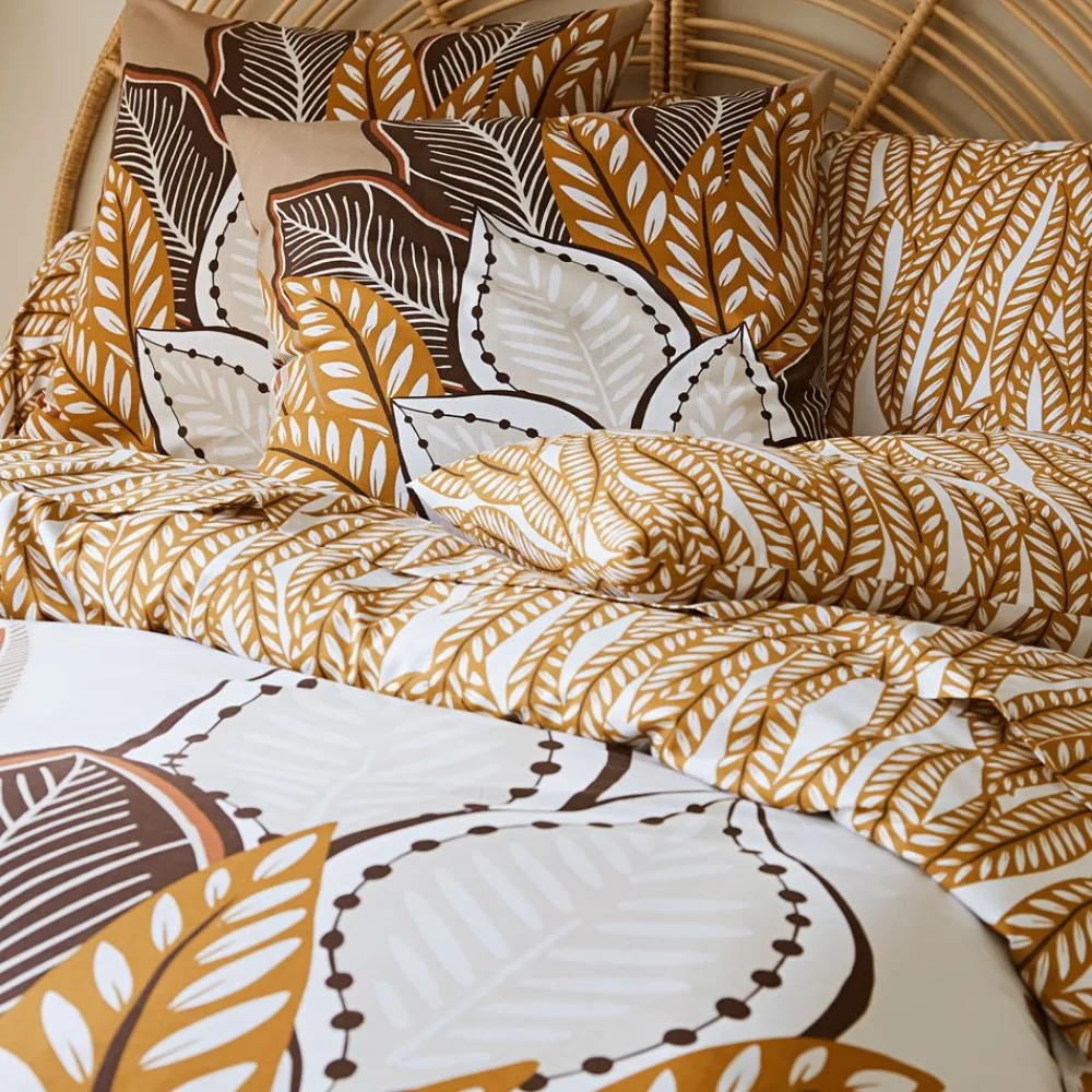 Becquet Linge de lit esprit nature - CRÉATION< Les Matières|Housse De Couette