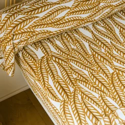 Becquet Linge de lit esprit nature - CRÉATION< Les Matières|Housse De Couette