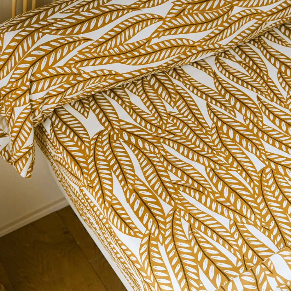 Becquet Linge de lit esprit nature - CRÉATION< Les Matières|Housse De Couette