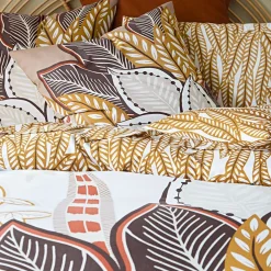 Becquet Linge de lit esprit nature - CRÉATION< Les Matières|Housse De Couette