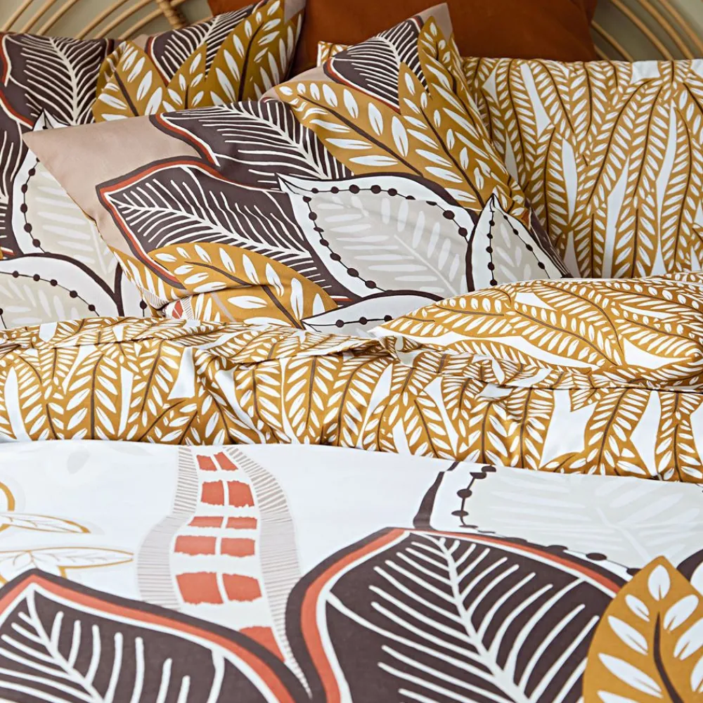 Becquet Linge de lit esprit nature - CRÉATION< Les Matières|Housse De Couette