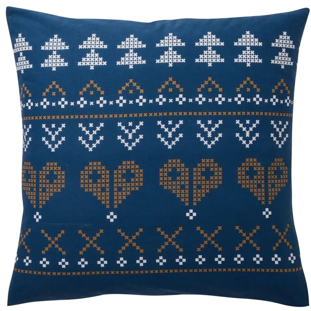 Becquet Linge de lit esprit point de croix< Les Matières|Housse De Couette