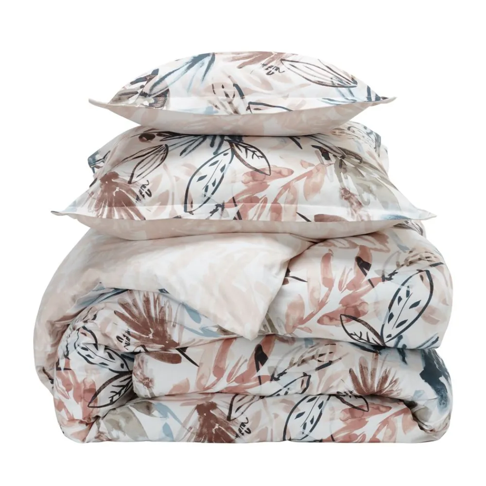 Becquet Linge de lit feuillage - CRÉATION< Housse De Couette|Linge De Lit Fantaisie, Linge De Lit Brodé