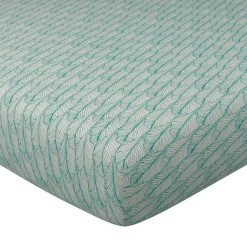 Becquet Linge de lit feuillage stylisé - CRÉATION< Les Matières