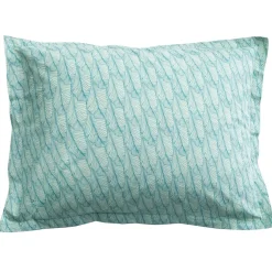 Becquet Linge de lit feuillage stylisé - CRÉATION< Les Matières