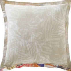Becquet Linge de lit feuillage tropical - CRÉATION< Housse De Couette|Linge De Lit Fantaisie, Linge De Lit Brodé